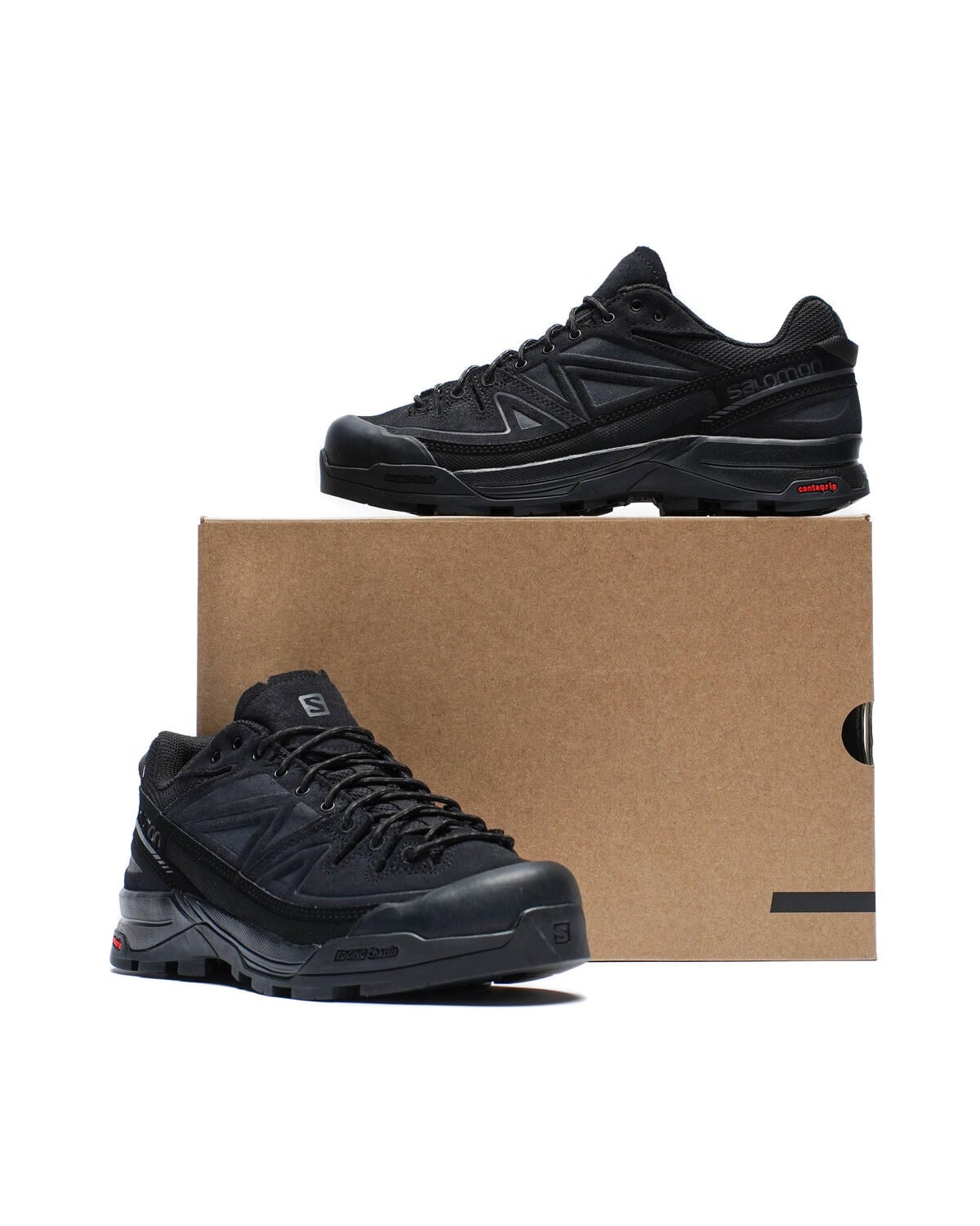 Salomon X-ALP LTR 475963 Black Low-Profile Trail Shoe X-ALP LTR in Black/Castlerock/Ciltron main image 4