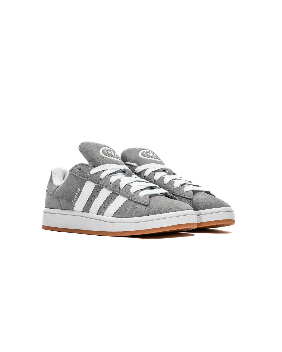 Adidas Campus Grey Three/Cloud White (GS) - Image 3