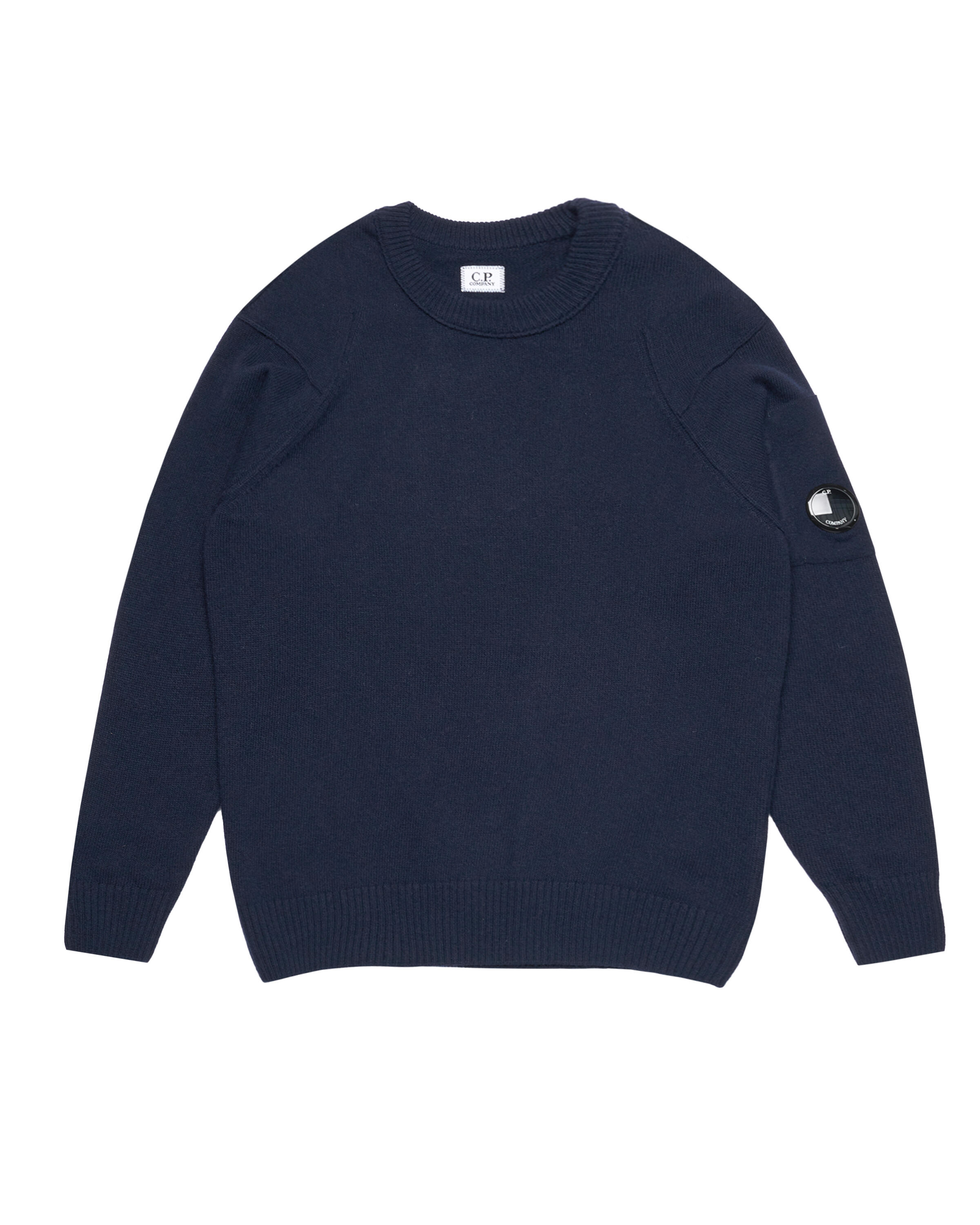 C.P. Company LAMBSWOOL GRS CREW NECK KNIT