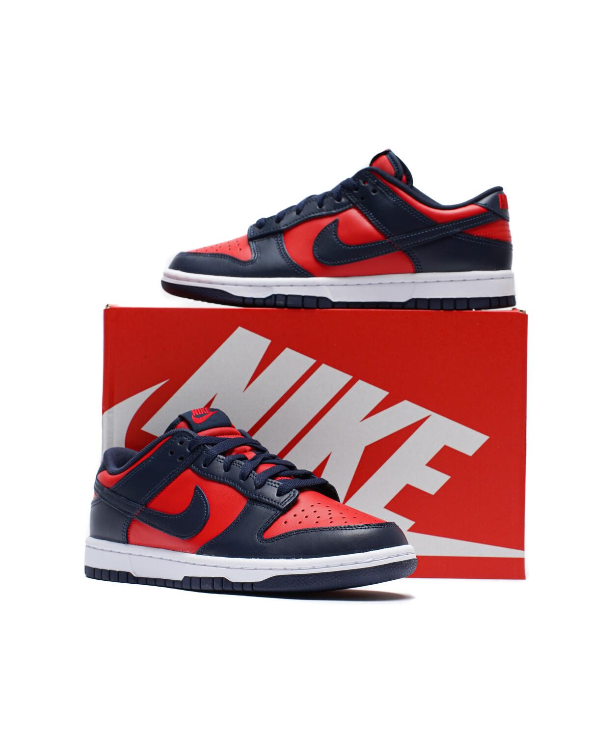 Nike Dunk Low 'University Red/Obsidian/White' - Image 27