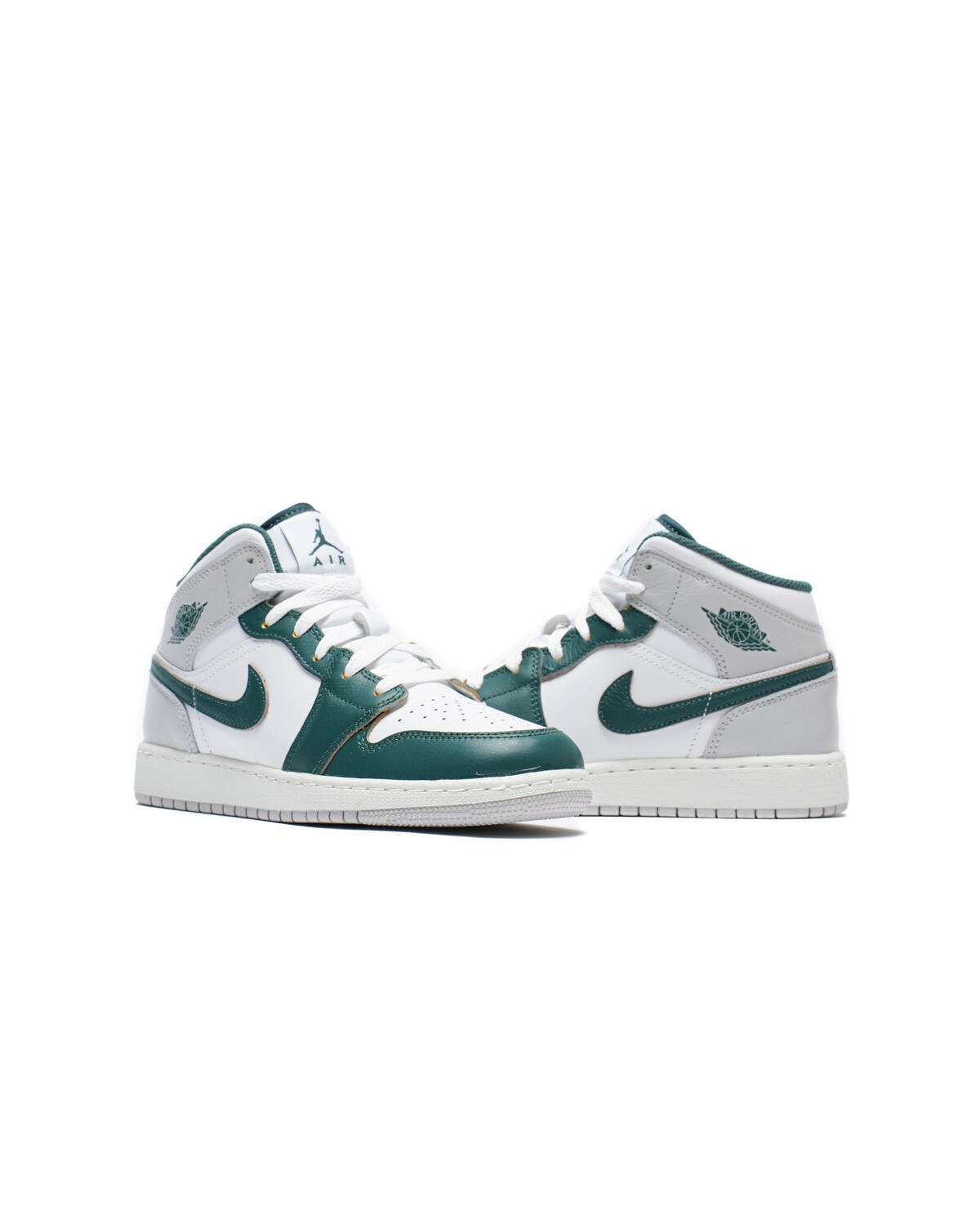 Air Jordan 1 Mid White (GS) - Image 17