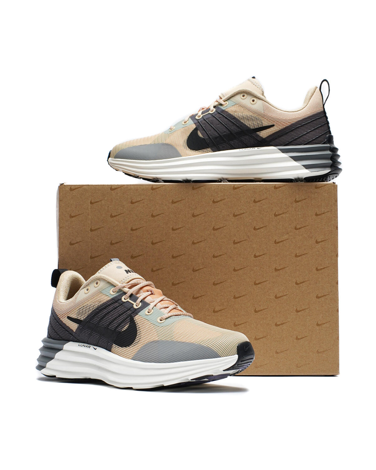 Nike Lunar Roam Sesame/ Black/Smoke Grey/Dark Raisin - Image 26