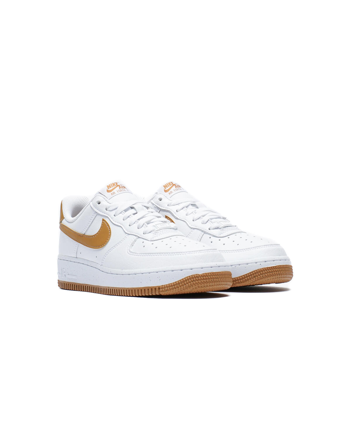 Nike Air Force 1 'White/Brown' (Women's) - Image 14