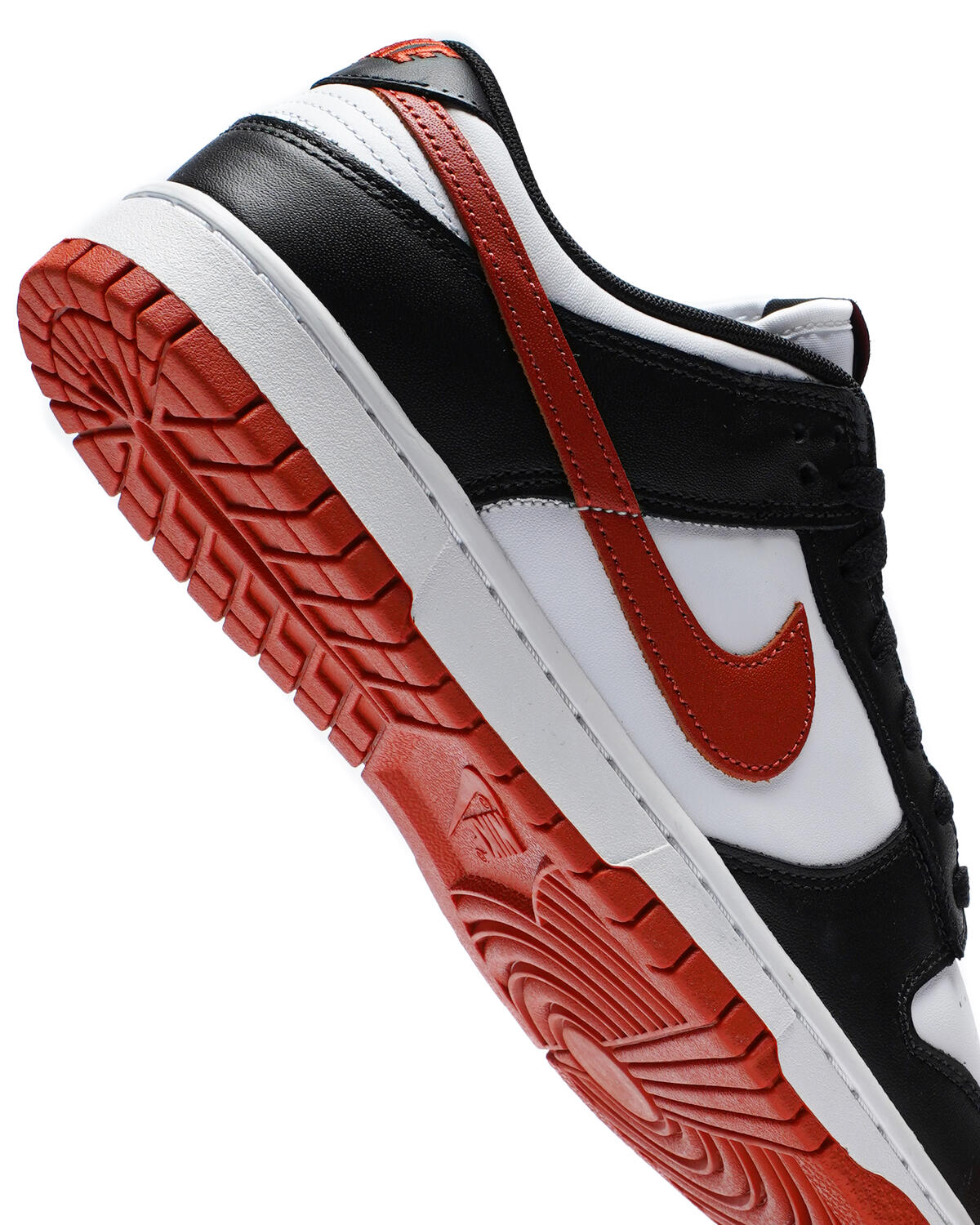 Nike Dunk Low Retro White / Dragon Red / Black - Image 27