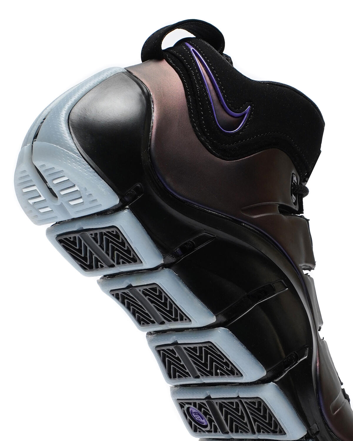 Nike Zoom Lebron IV Black and Varsity Purple - Image 25