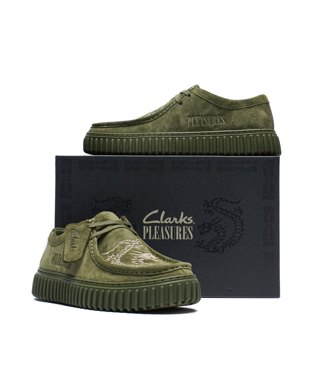 Clarks Originals x PLEASURES Torhill DRGN Lo - Image 6