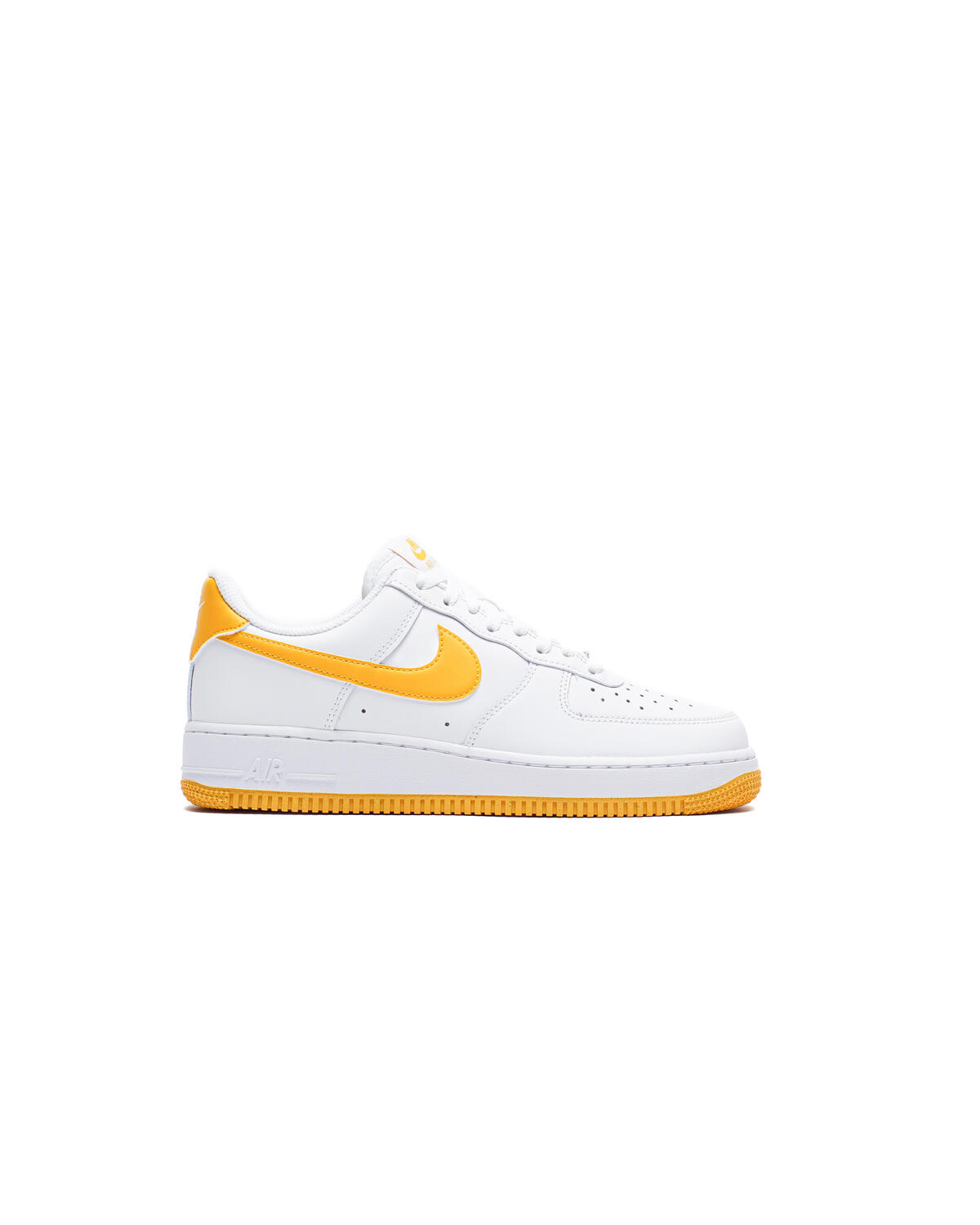 Nike Air Force 1 White / University Gold - Image 2