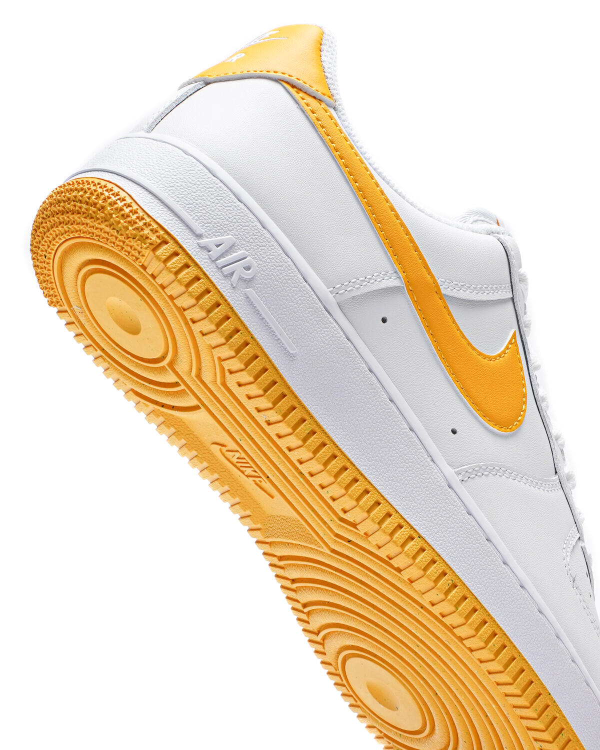 Nike Air Force 1 White / University Gold - Image 7