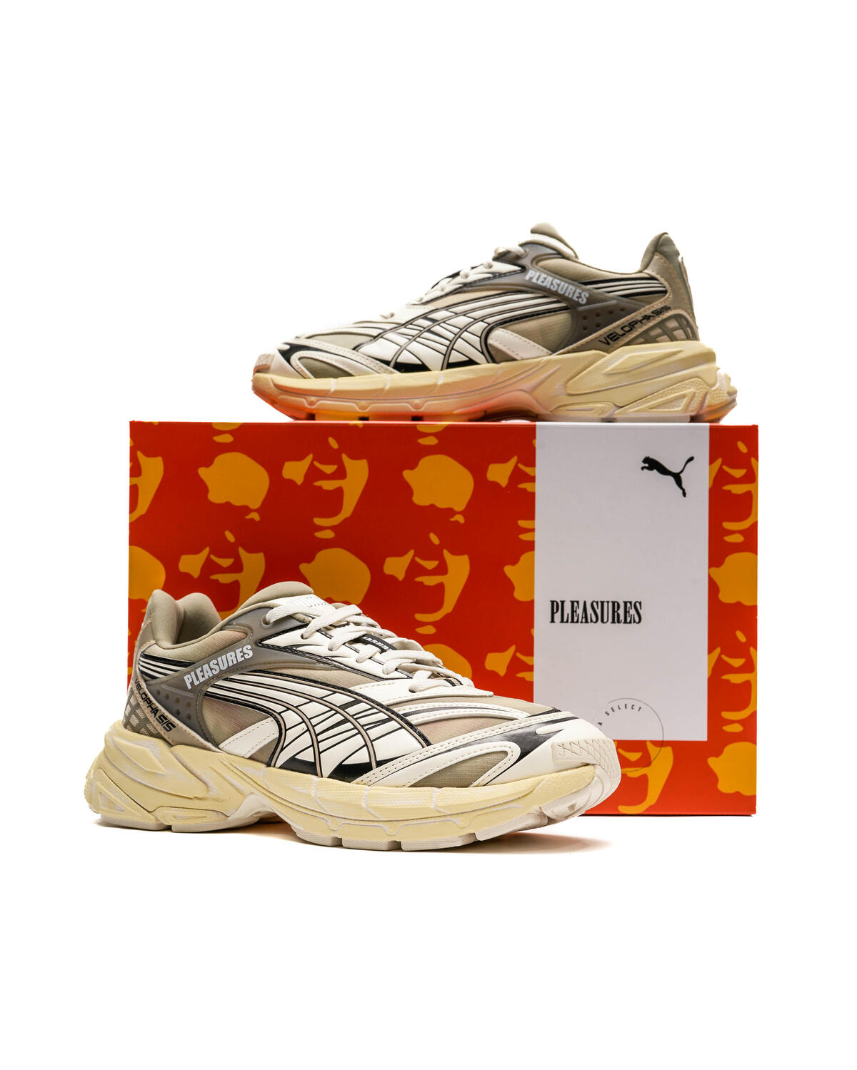 Puma x Pleasures Velophasis Overdyed - Birch Tree / Anise Flo - Image 21