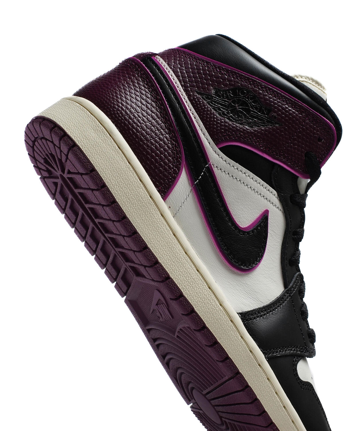 Air Jordan 1 Mid 'Bordeaux' (Women's) - Image 16