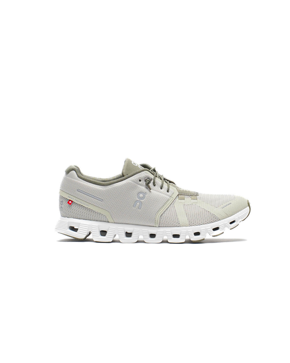 Sz 8 On Cloud 5 Men\'s Running Sneakers Shoes Chalk/Grove NEW (Women Sz 9.5) On Running Cloud 5 (Chalk/Grove) Men Shoes 59.97771 – Kick  main image 2