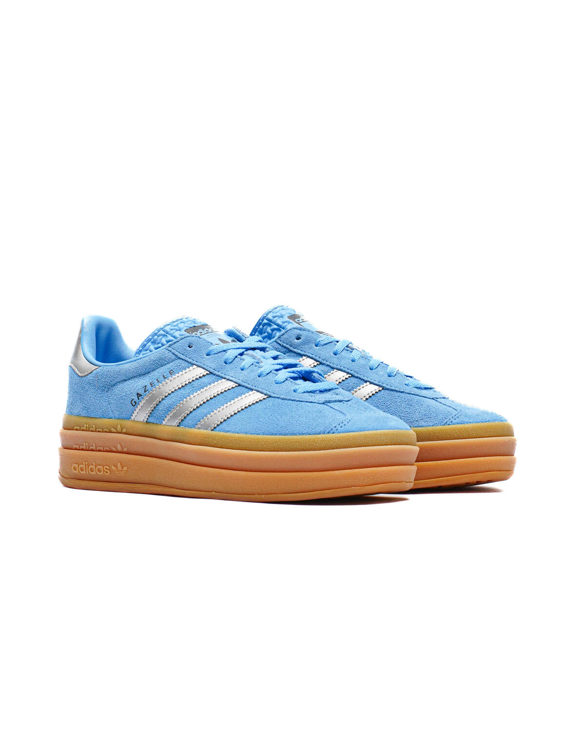 Adidas Gazelle Bold Blue Burst / Silver Metallic / Aurora Ink (Women's) - Image 3