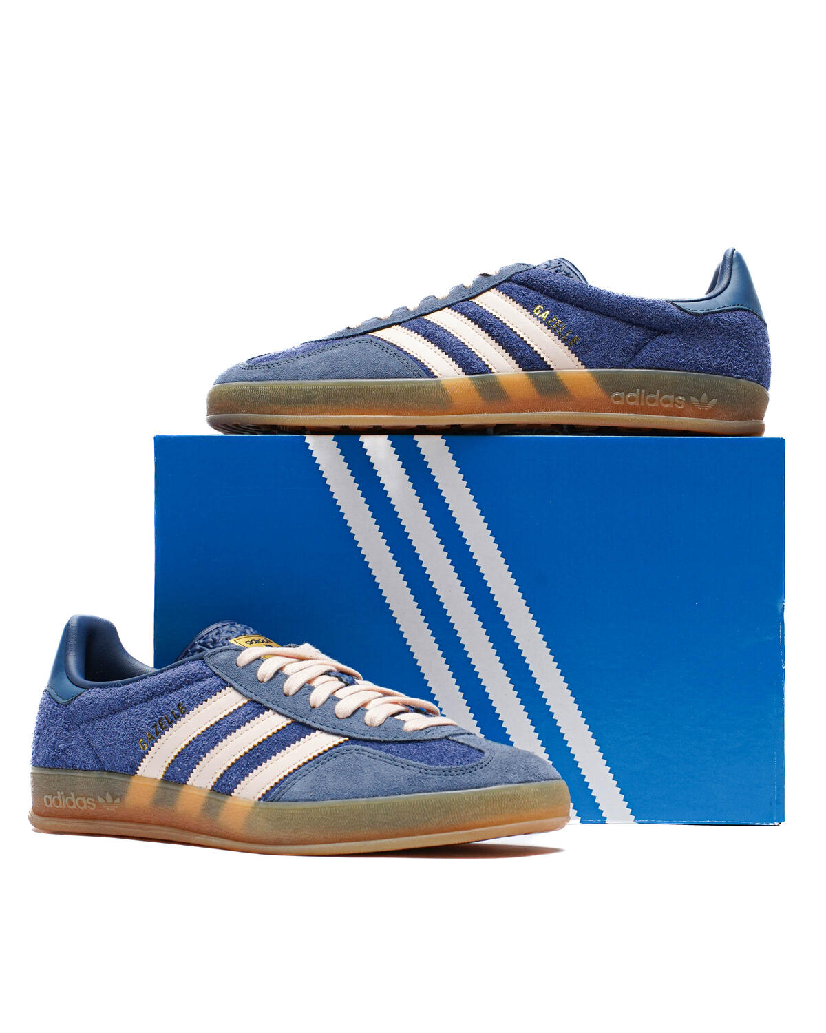 Adidas Gazelle Indoor Dark Blue/Bliss Orange (Women's) - Image 12