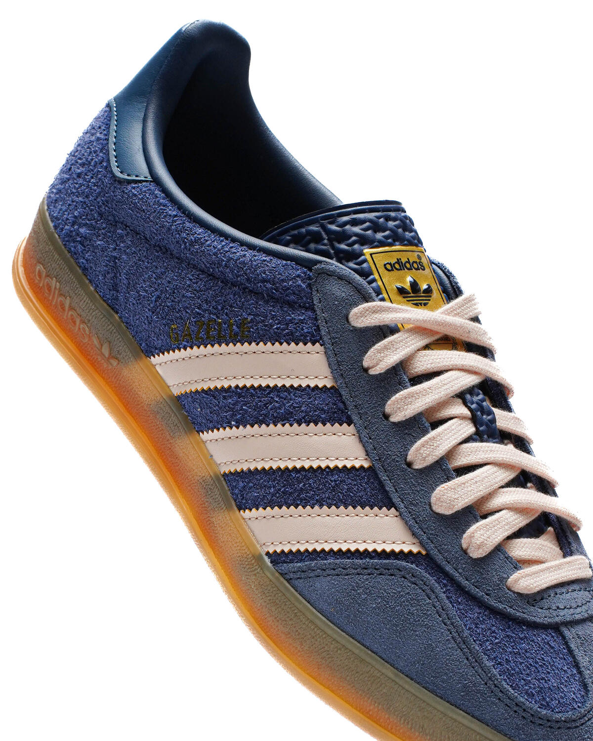 Adidas Gazelle Indoor Dark Blue/Bliss Orange (Women's) - Image 13