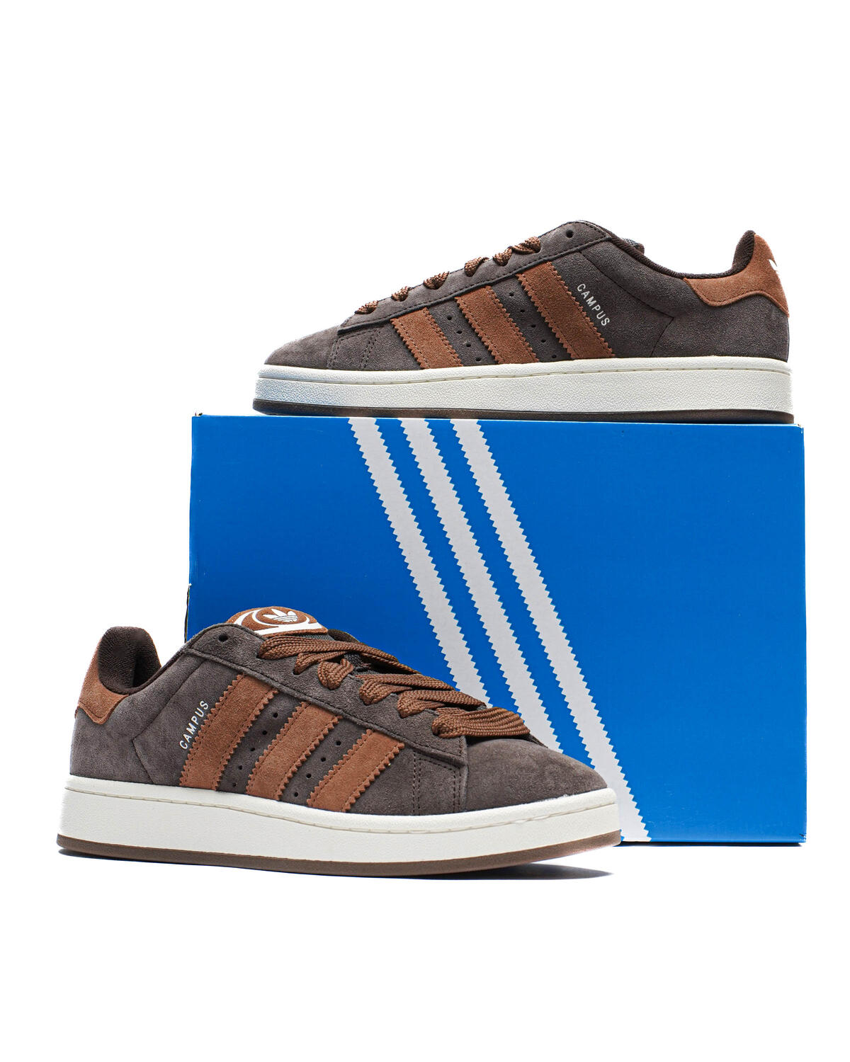 Adidas Campus 00s Dark Brown / Preloved Brown - Cloud White - Image 17