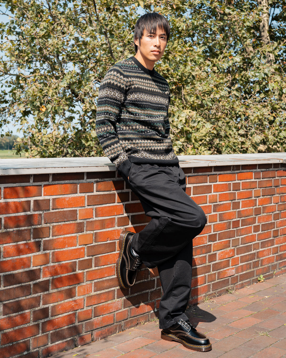 Barbour Fair Isle Case Crew - Image 7