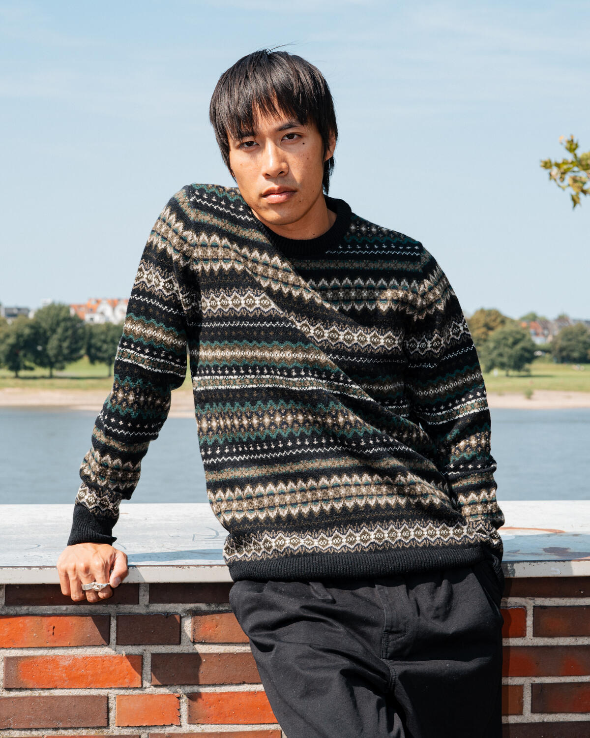 Barbour Fair Isle Case Crew - Image 8