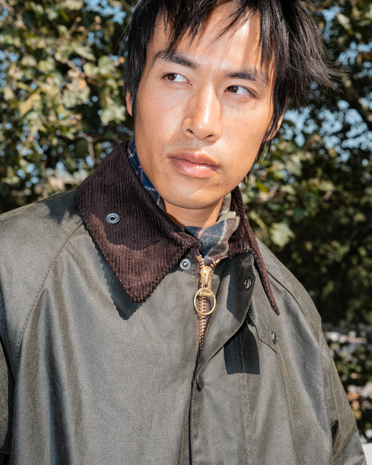 Barbour Reelin Wax Jacket - Image 4