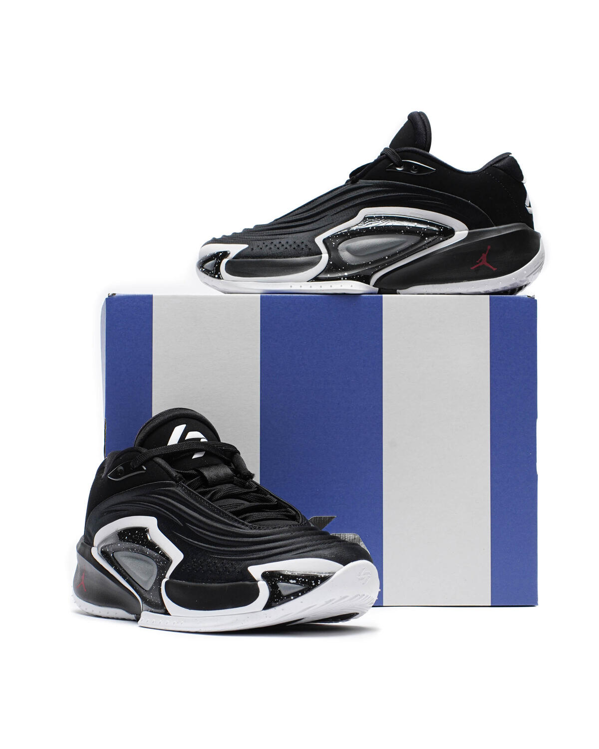 Nike Luka 3 Speedway Grade School Basketball Shoes Black/White/Smoke Grey - Image 6