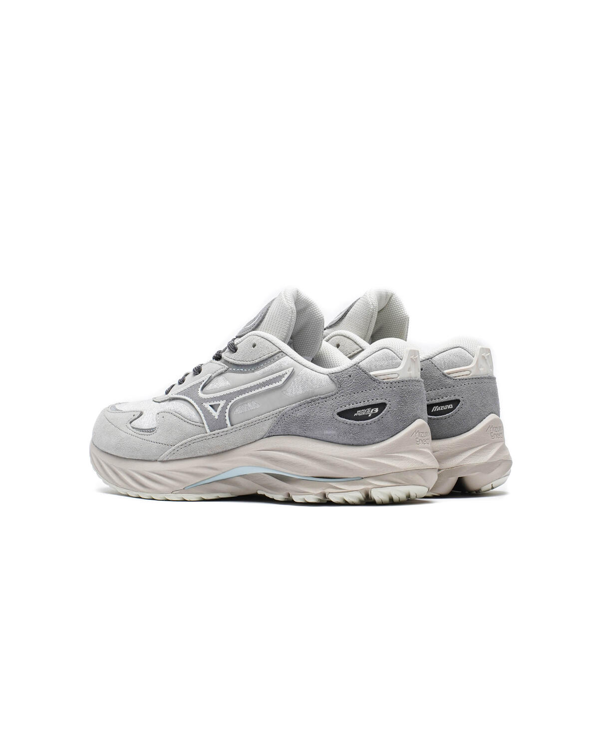 Mizuno WAVE Rider β "Mimetics Pack" Light Grey/Grey/Black - Image 4