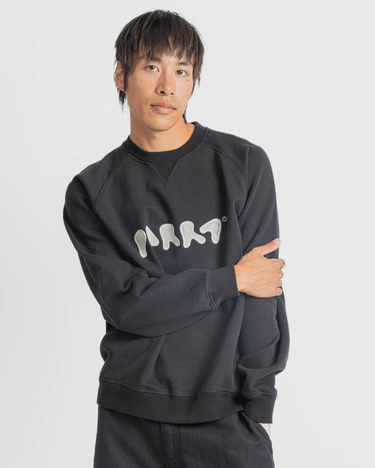 By Parra Blob Logo Crew Neck Sweatshirt - Image 4