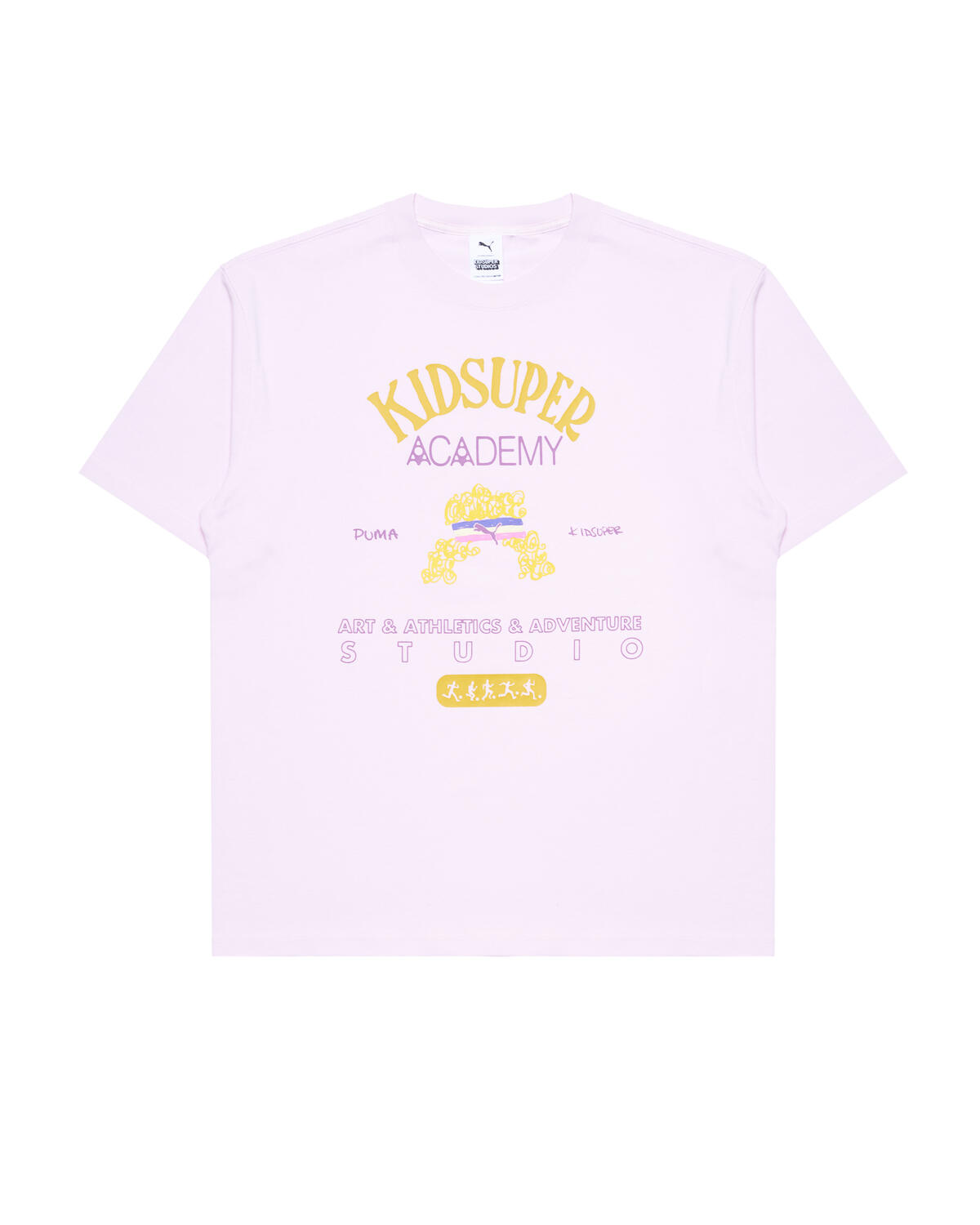Puma x KidSuper Graphic Tee - Pink - Image 2