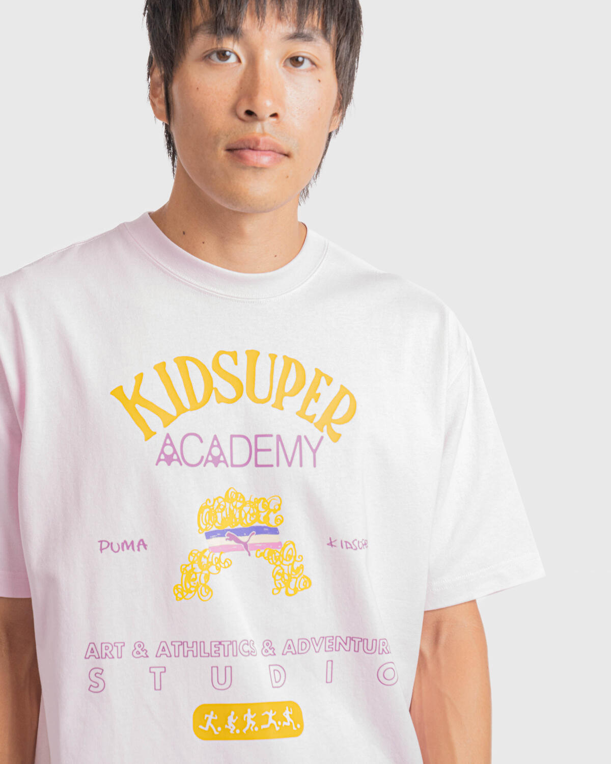Puma x KidSuper Graphic Tee - Pink - Image 7