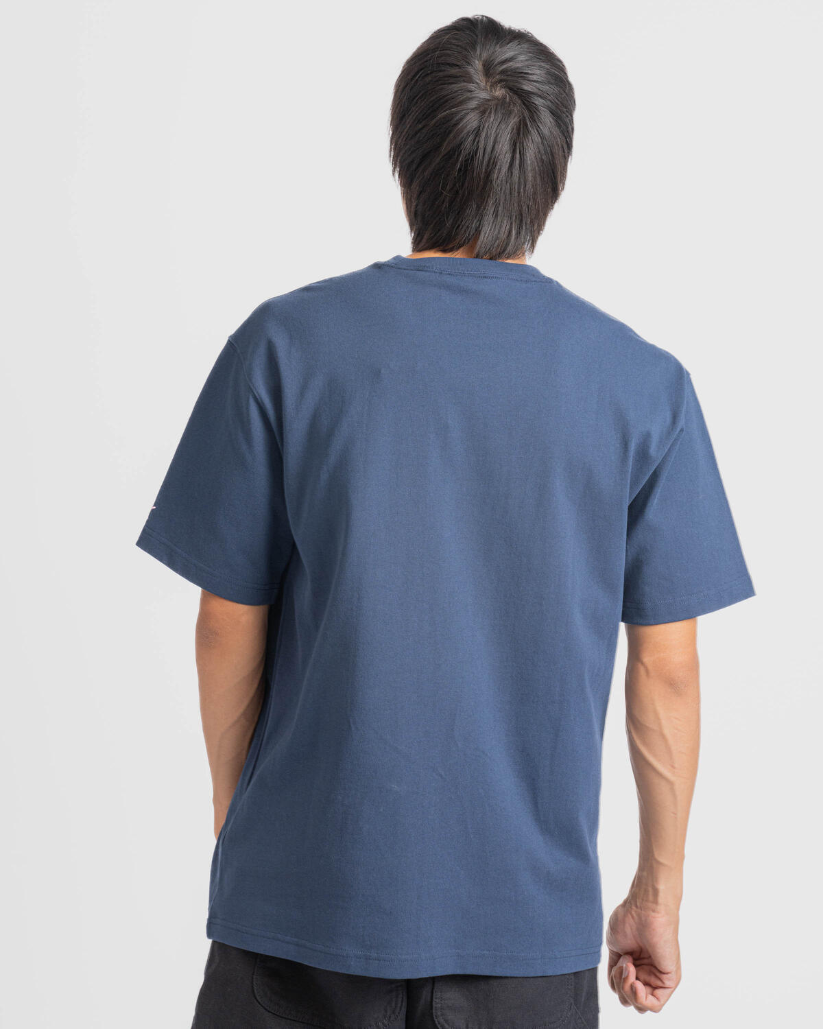 Puma x KidSuper Academy Graphic Mens Short Sleeve Shirt - Navy/Pink - Image 5