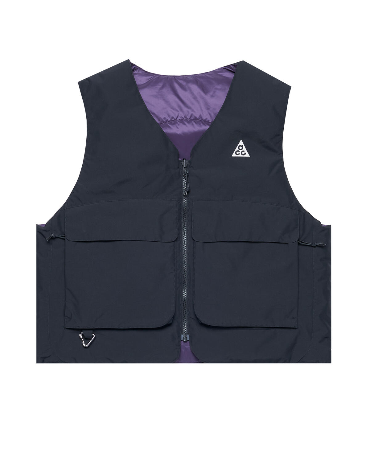 Nike ACG Skull Peak Reversible Vest Black / Dark Raisin / Summit White - Image 2