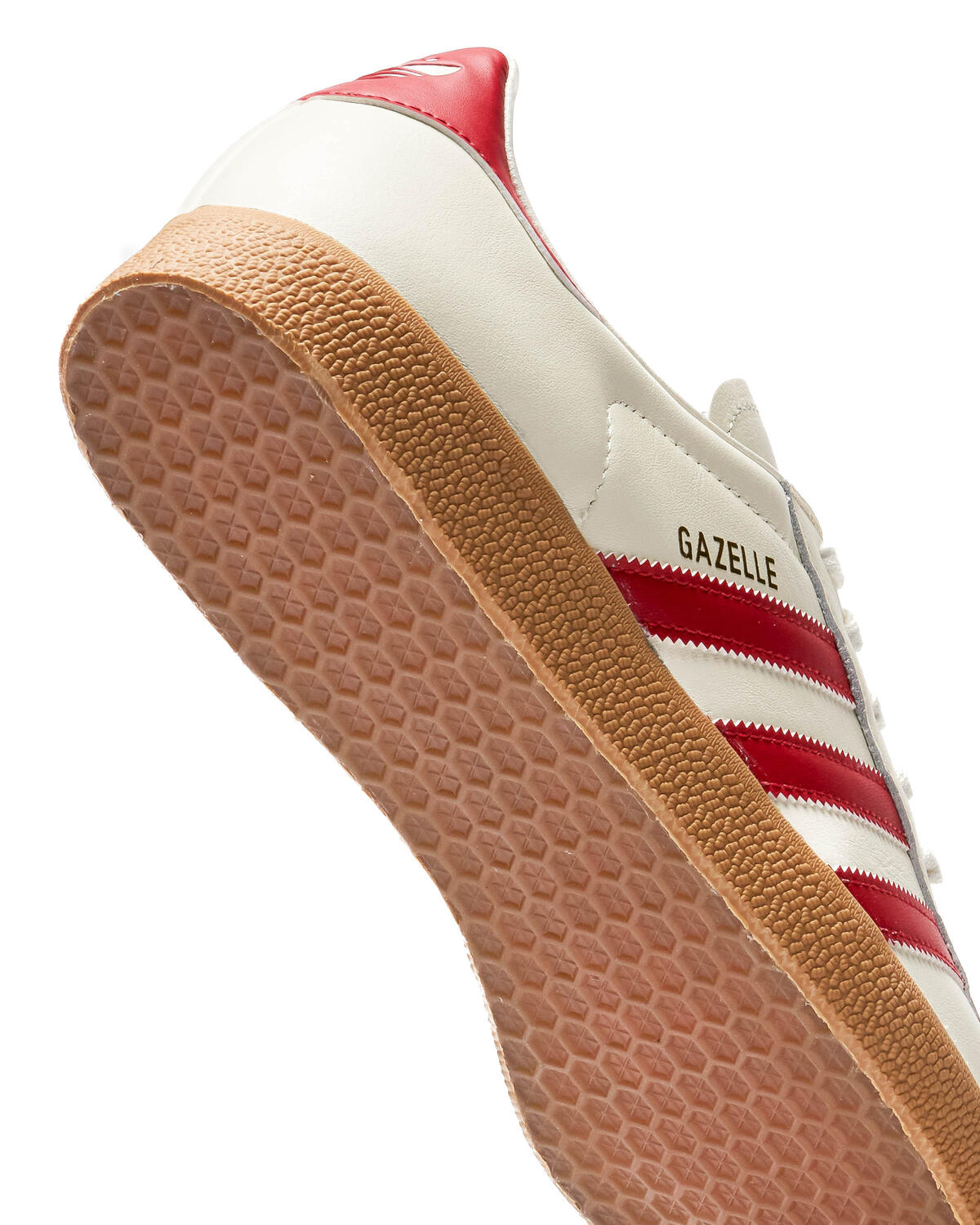 adidas gazelle silver green womens adidas Arsenal Gazelle Terrace Soccer Shoe (Offwhite/Better Scarlet/Ni main image 0