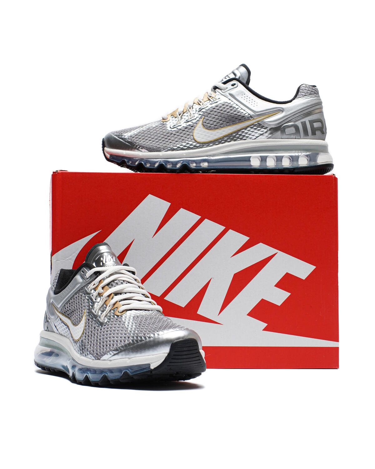 Nike Air Max 2013 Metallic Silver / Phantom - Image 15