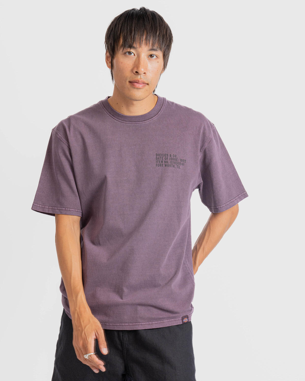Dickies Stamp Tee Purple - Image 4