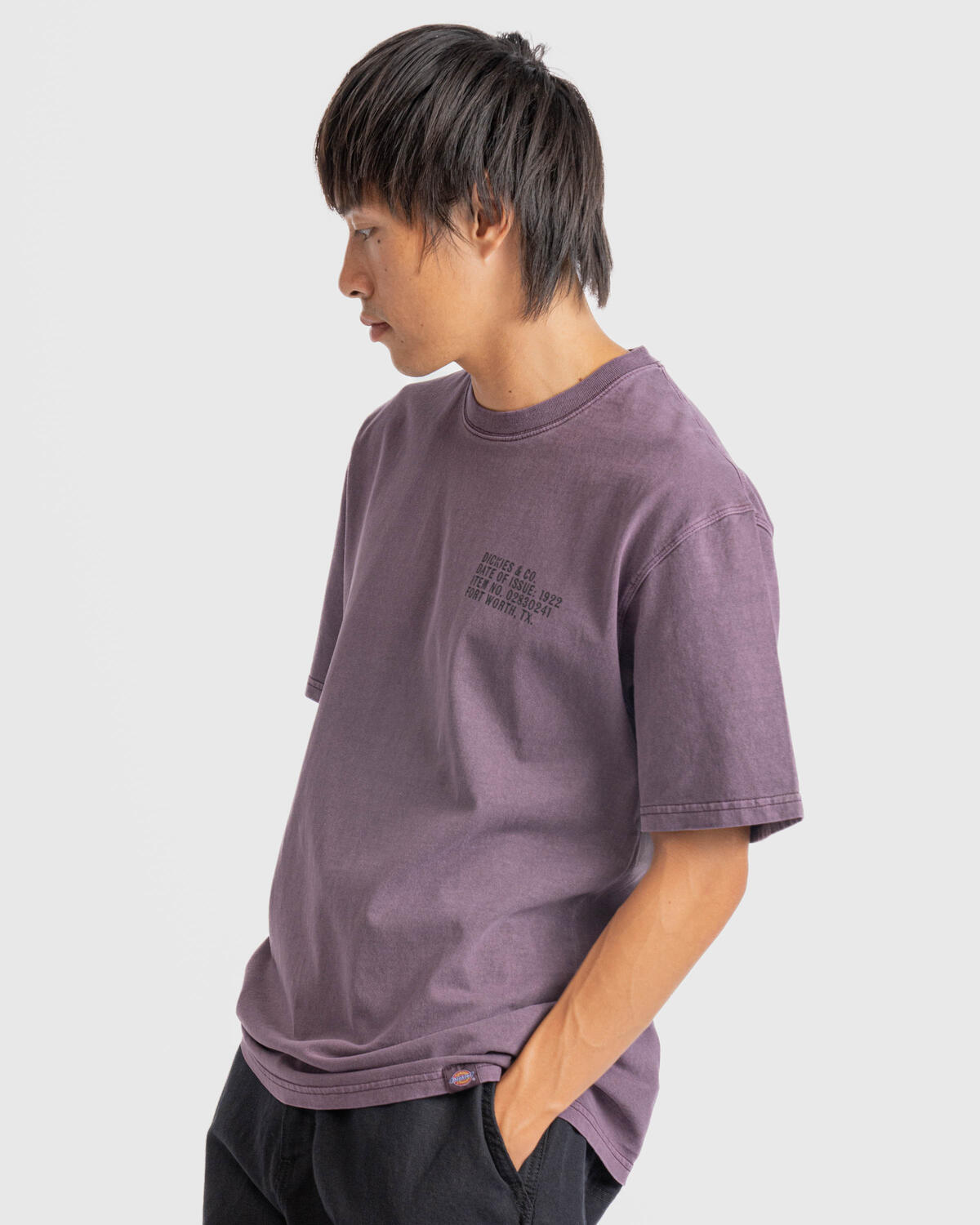 Dickies Stamp Tee Purple - Image 5