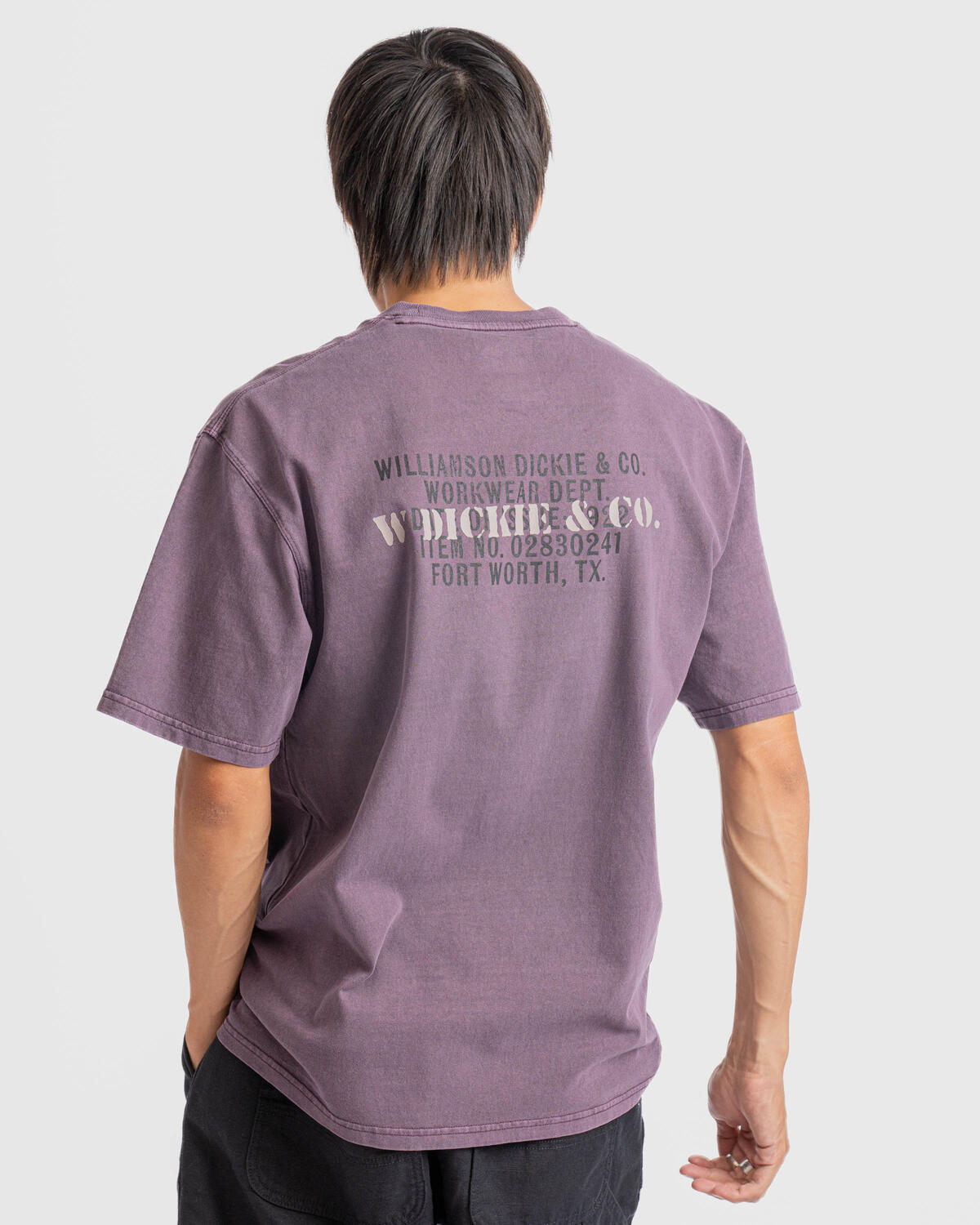 Dickies Stamp Tee Purple - Image 6