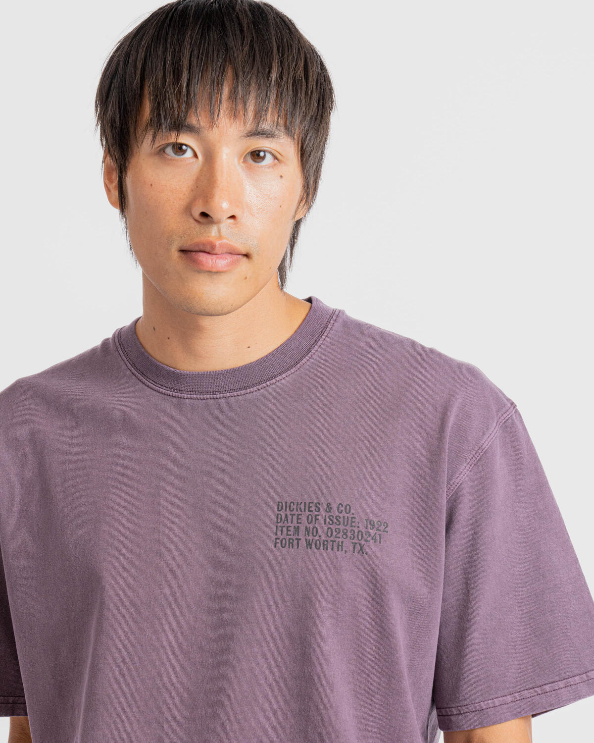 Dickies Stamp Tee Purple - Image 7