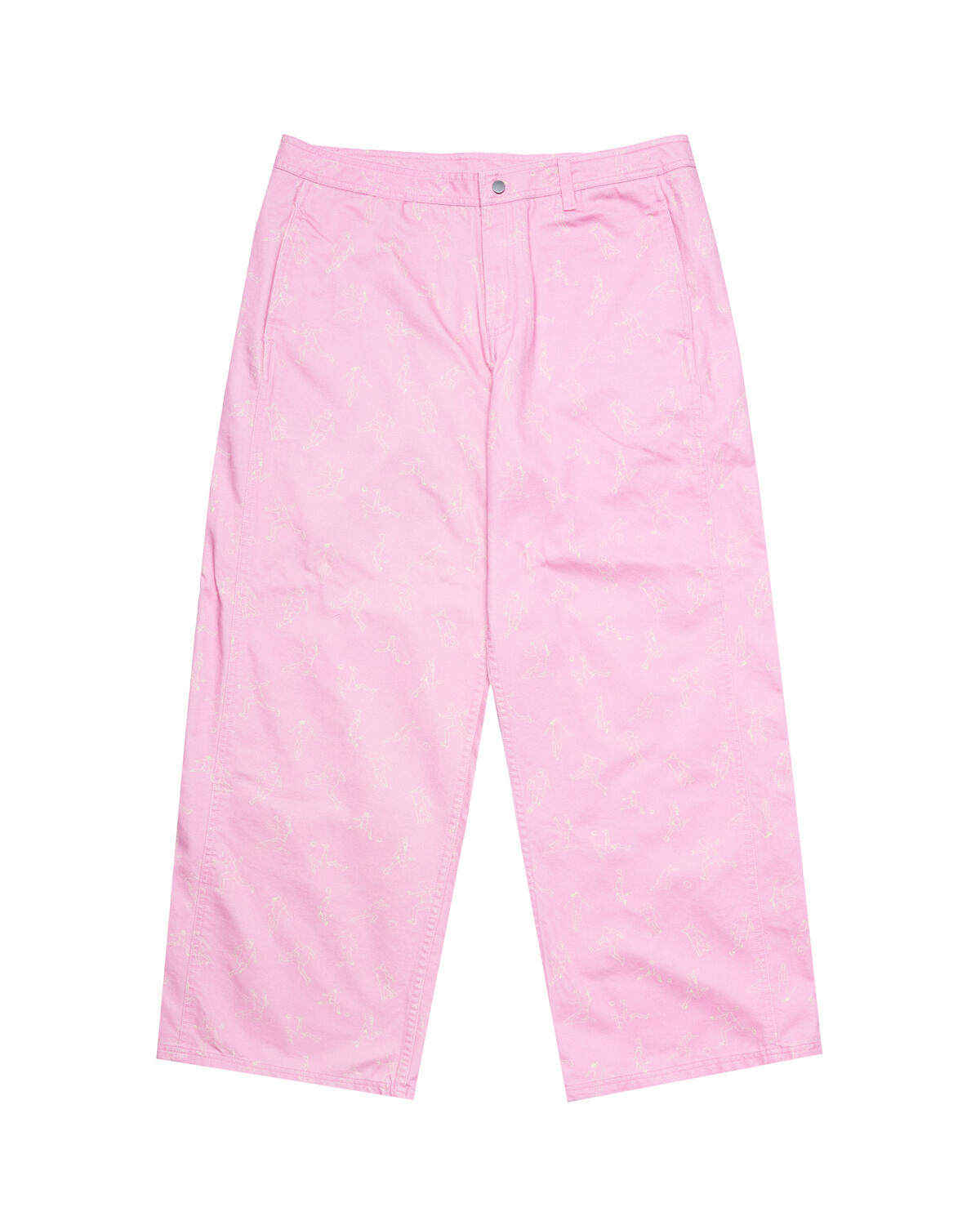 Puma x KidSuper Jeans Womens Pant - Pink - Image 7