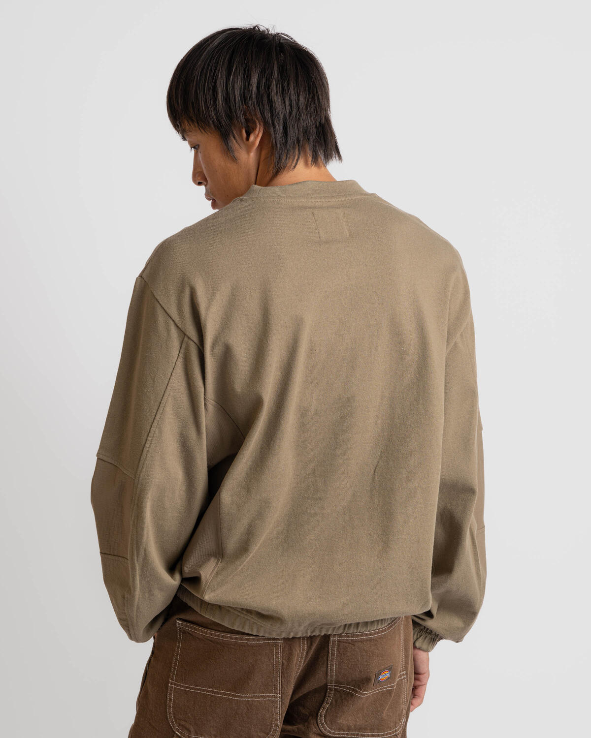 ROA Paneled Crewneck | RBMW089JY02-GRN0004 | AFEW STORE