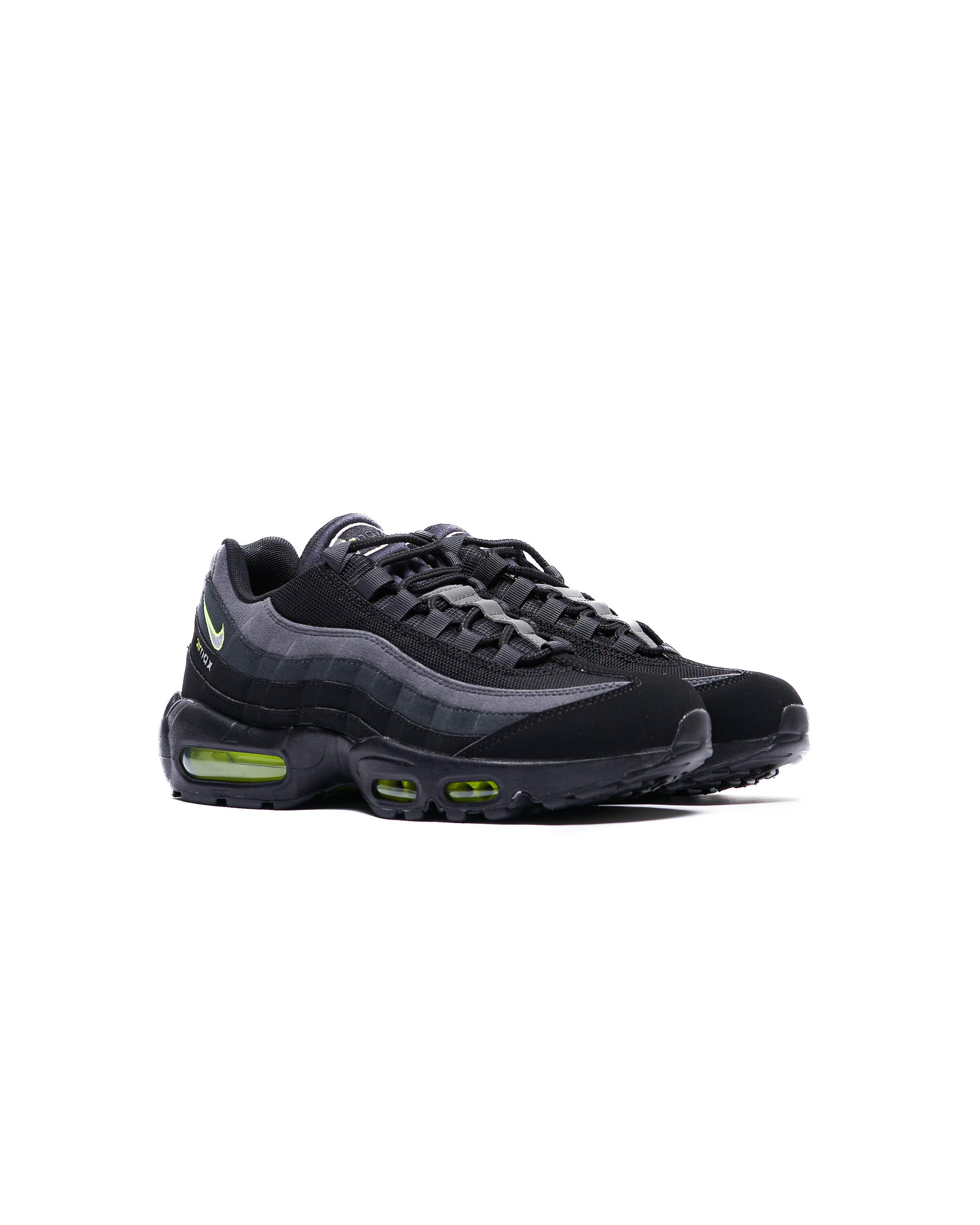 nike air max 95 black grey volt