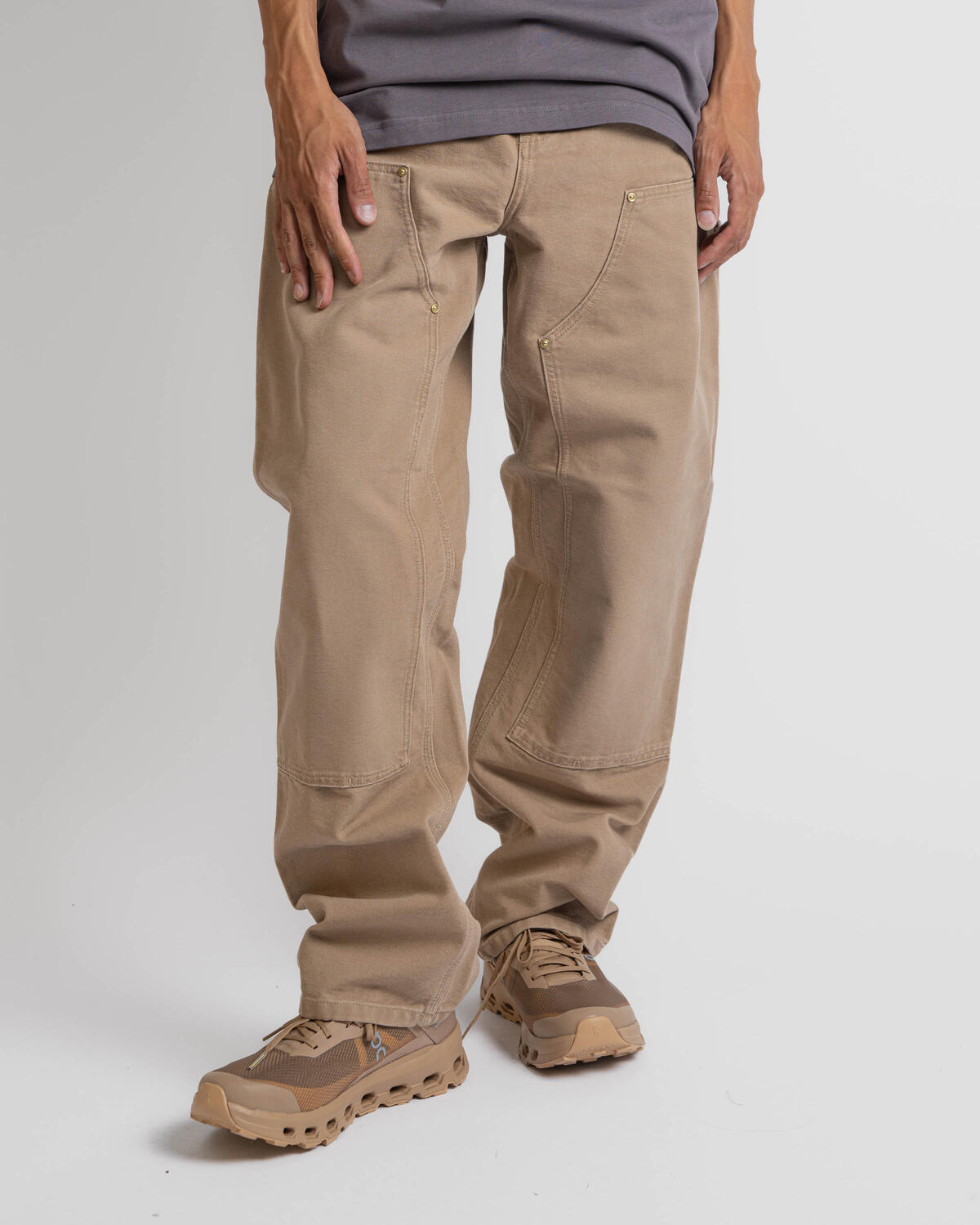 Carhartt WIP Double Knee Pant (Black) - Image 19