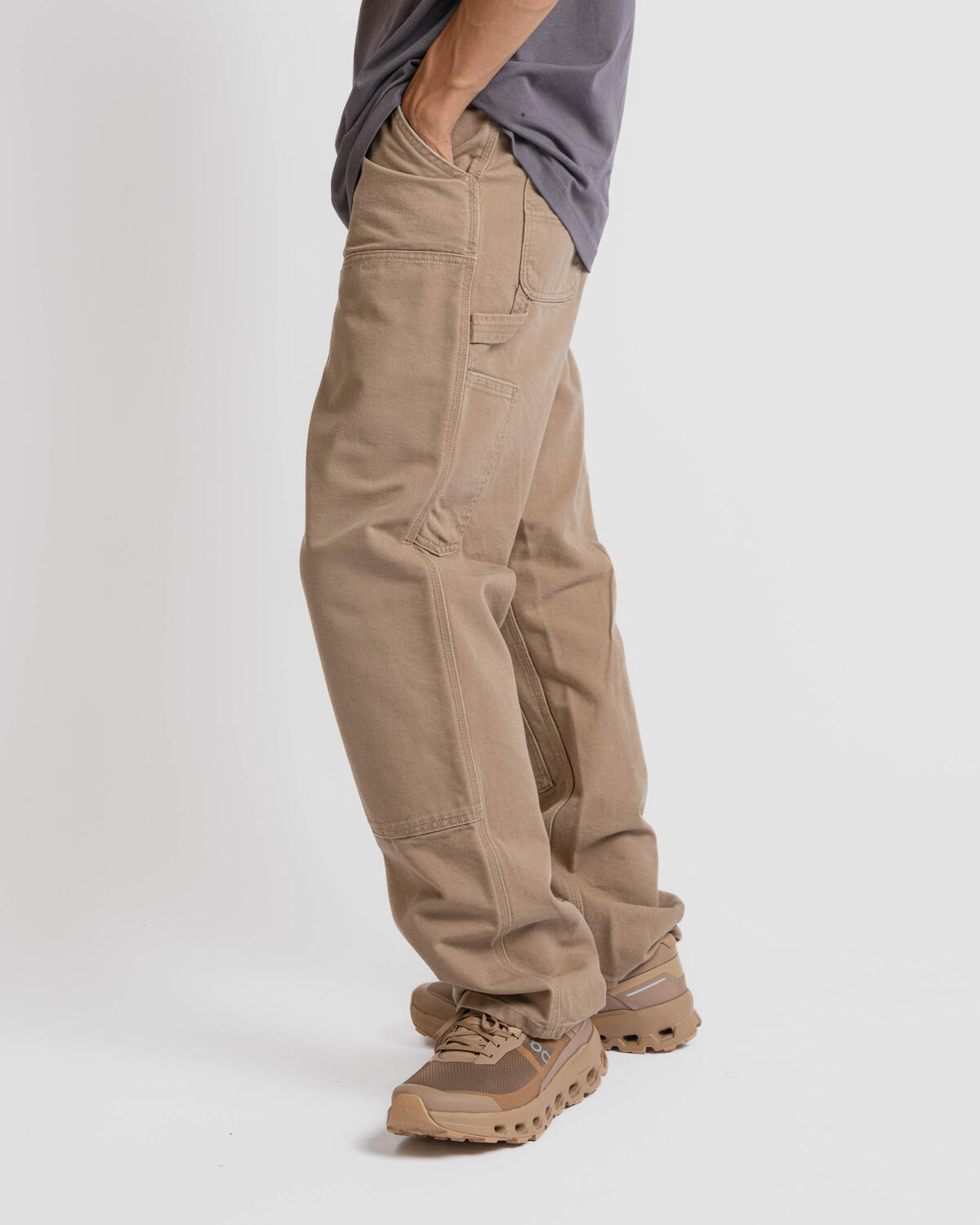 Carhartt WIP Double Knee Pant (Black) - Image 20