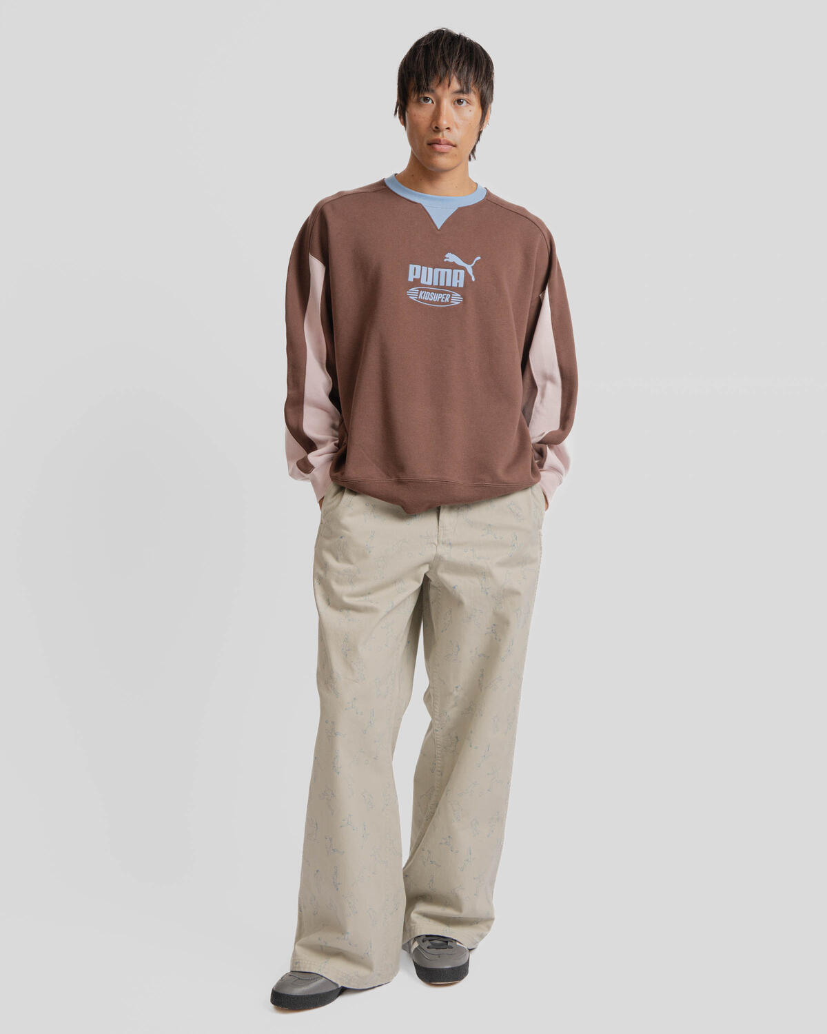 Puma x KidSuper Crew - Brown - Image 3