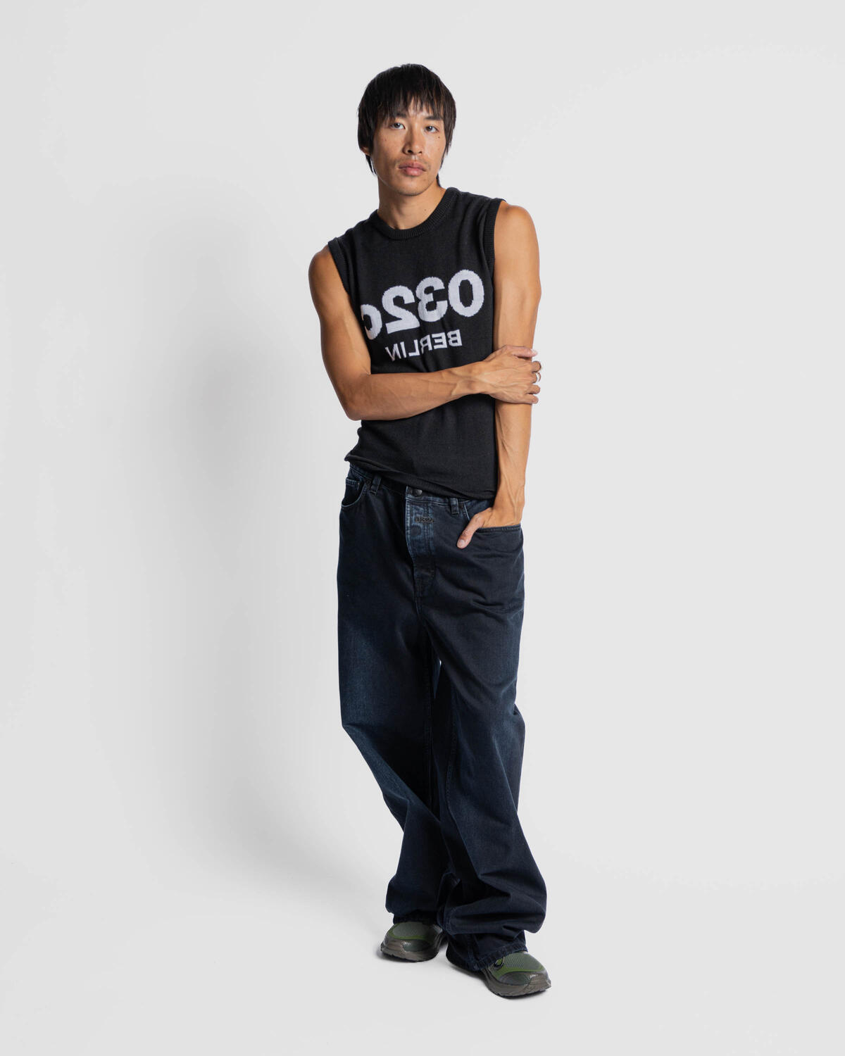 032c Goya Wide Leg Jean - Image 3