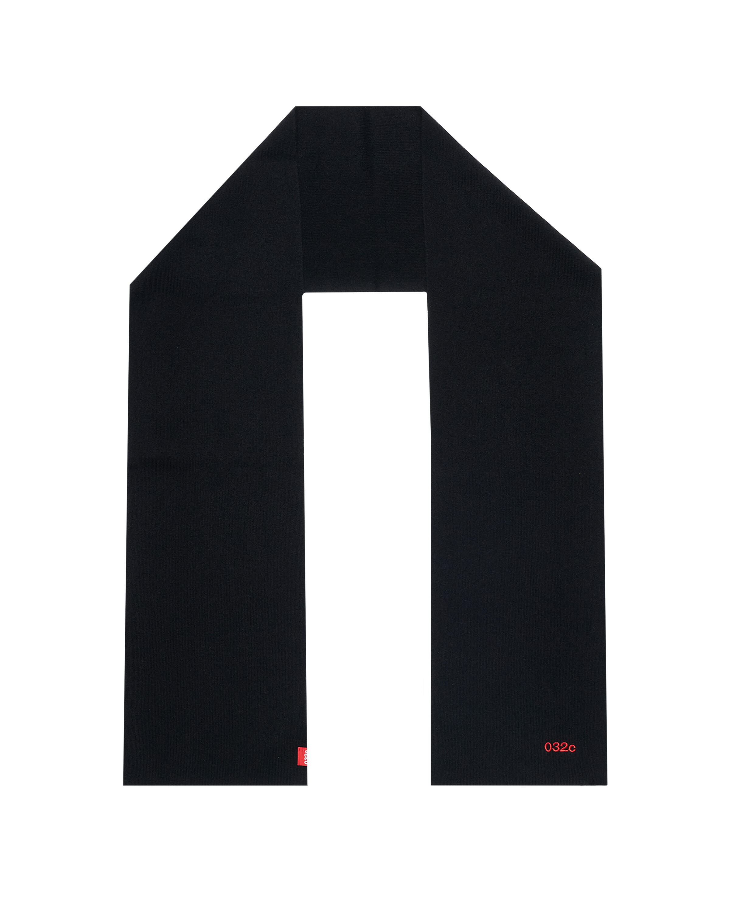 032c LOGO CASHMERE BLEND SCARF