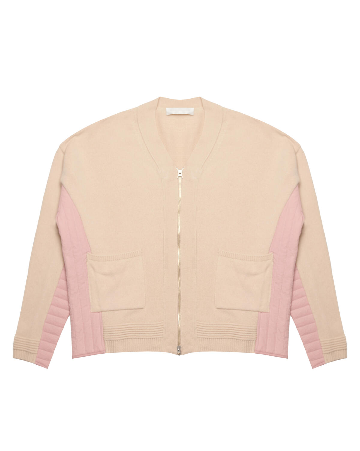HGBB Studio Salmon Knit Zip-Up - Image 2