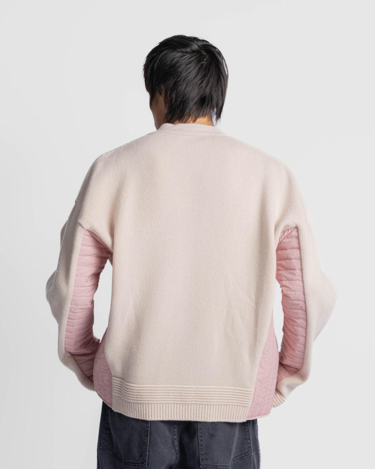 HGBB Studio Salmon Knit Zip-Up - Image 6