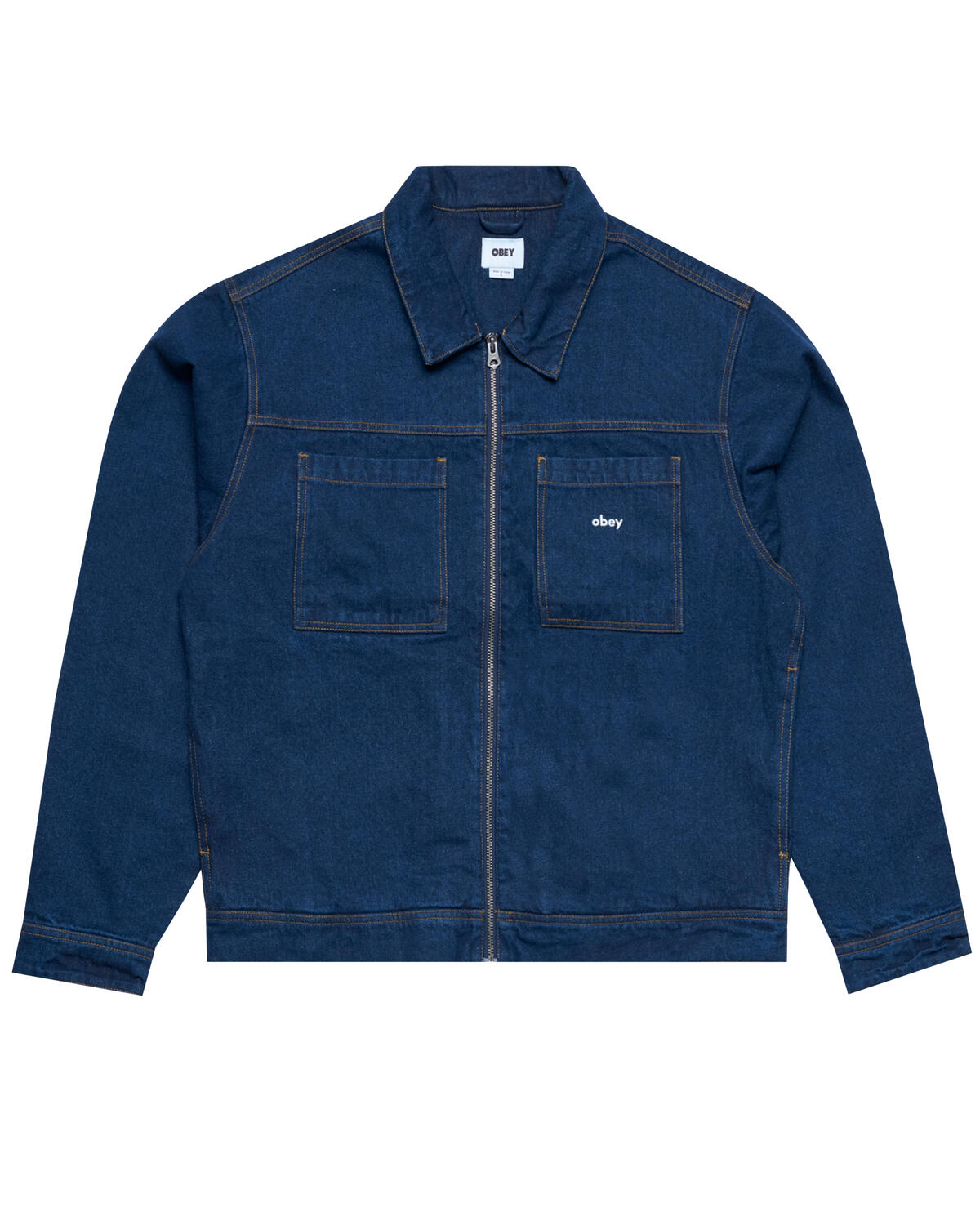 Obey Hardwork zip up jacket - Image 2