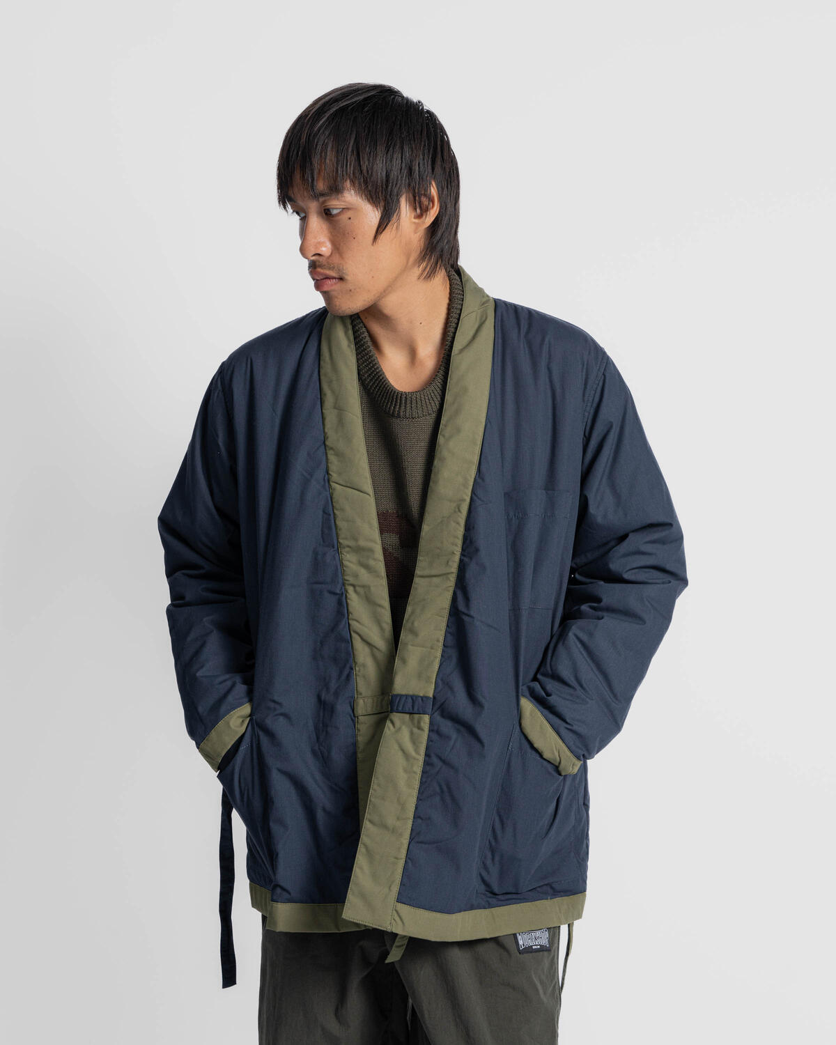 Universal Works Reversible Kyoto Work Jacket - Image 7