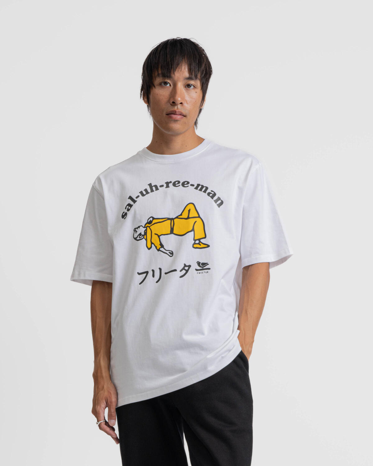Freeter Studio SALUHREEMAN T-SHIRT | freeter_aw24_01 | AFEW STORE