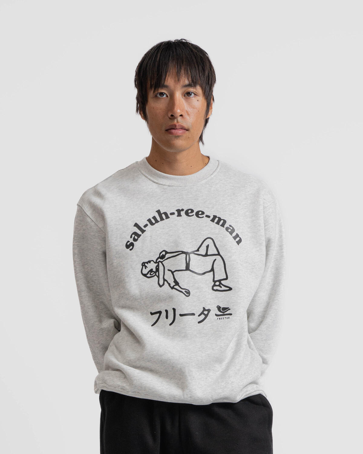 Freeter Studio SALUHREEMAN CREWNECK | freeter_aw24_05 | AFEW STORE