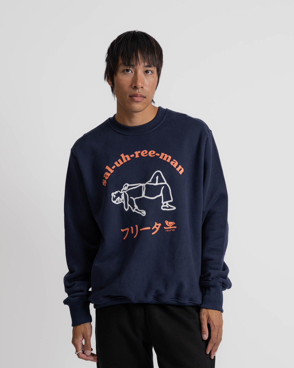 Freeter Studio SALUHREEMAN CREWNECK | freeter_aw24_06 | AFEW STORE
